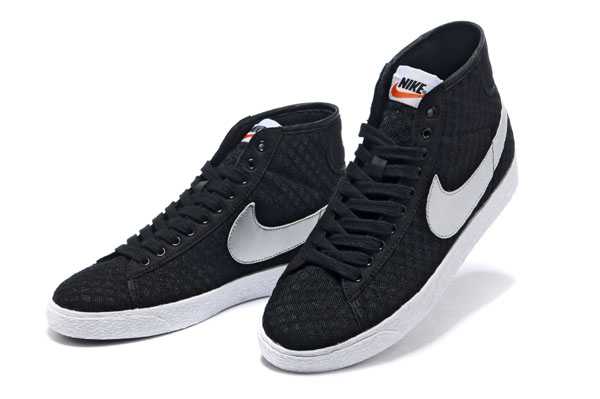 nike blazer high hi 2013 net high black whith de la Chine moins cher